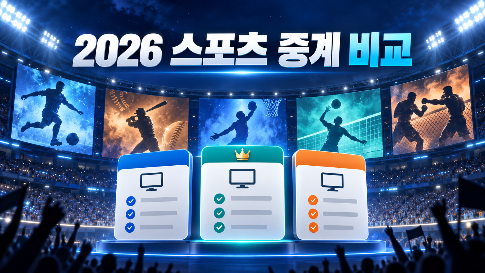 2026 스포츠 중계 플랫폼 비교