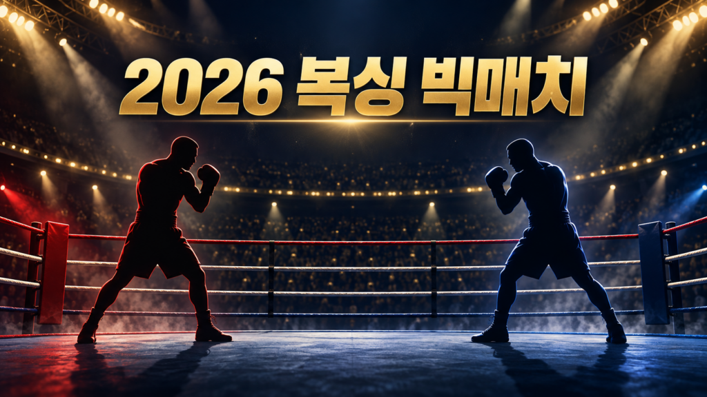 2026 복싱 빅매치